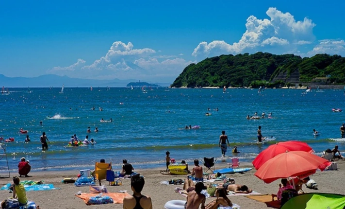 Swimming in Japan beaches safety