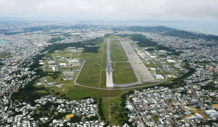 How many US bases are in Okinawa?