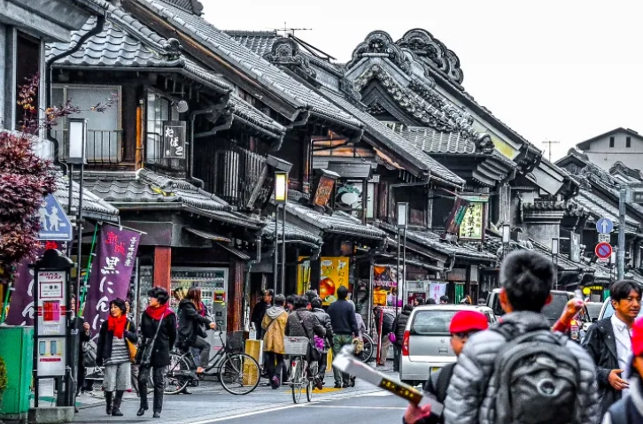 Kawagoe winter festival Kawagoe winter festival