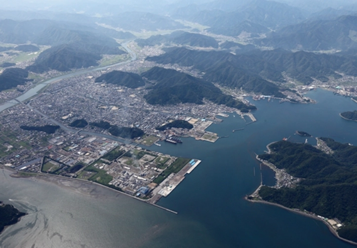 Beppu Bay port