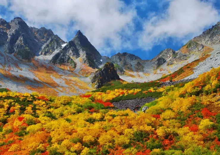 Japanese Alps hiking