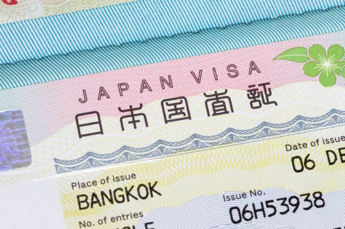 Japan tourist visa requirements