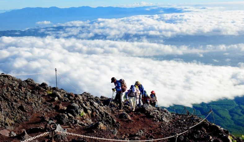 Fuji one day hike Fuji one day hike