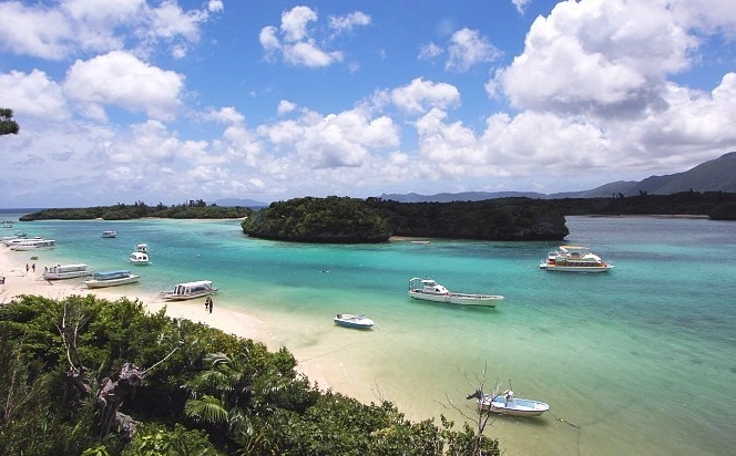 Japan mainland coastline