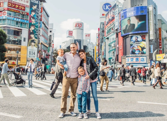 Tokyo Disneyland with family