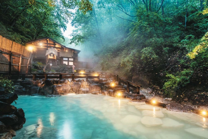 best onsen towns japan