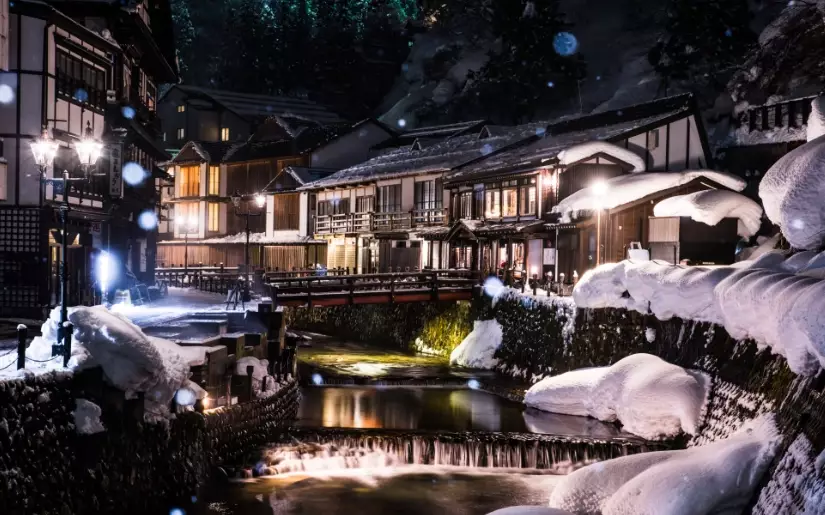 ginzan onsen japan