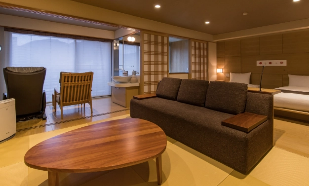 Kyushu ryokan with private onsen
