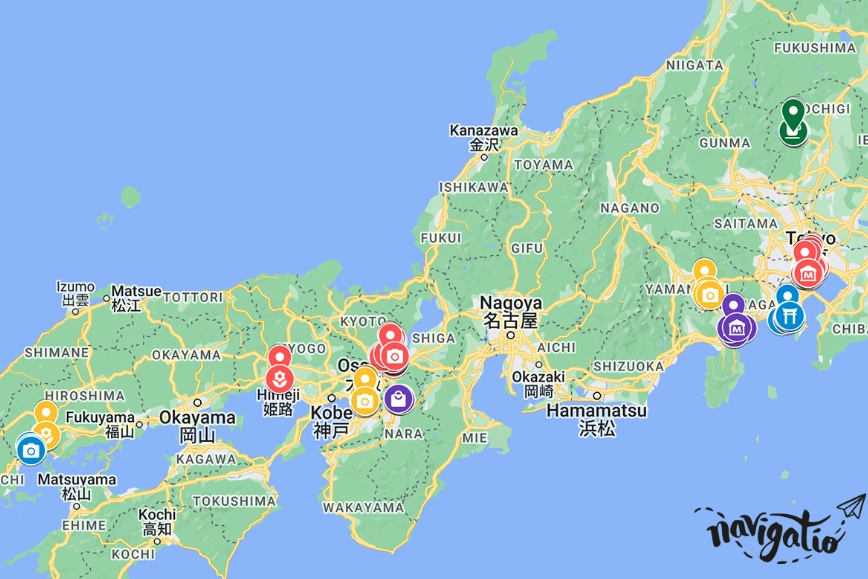 travel Japan by train