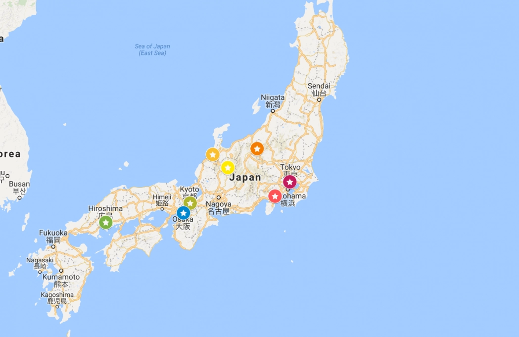 Tokyo Kyoto Osaka travel plan