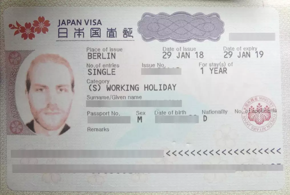 Japan visa application steps